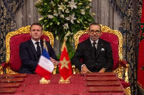 France And Morocco Sign Deals Worth Over 10 Billion Euros - Rabat