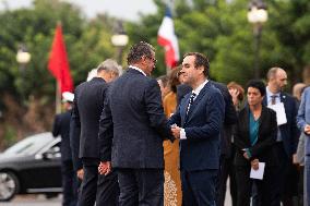 Macron’s State Visit In Morocco - Rabat