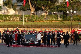 Macron’s State Visit In Morocco - Rabat