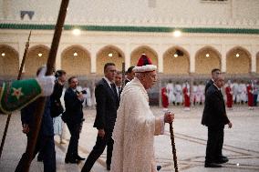 Macron’s State Visit In Morocco - Rabat