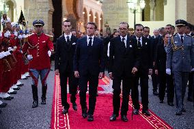 Macron’s State Visit In Morocco - Rabat