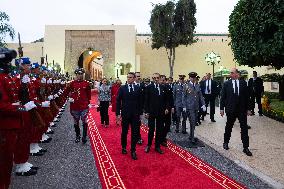 Macron’s State Visit In Morocco - Rabat