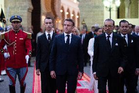 Macron’s State Visit In Morocco - Rabat