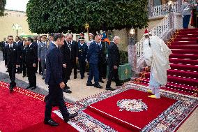 Macron’s State Visit In Morocco - Rabat