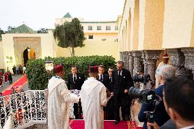 Macron’s State Visit In Morocco - Rabat