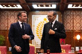 Macron’s State Visit In Morocco - Rabat