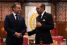 Macron’s State Visit In Morocco - Rabat