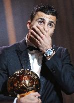 Manchester City's Rodri Wins Ballon d'Or - Paris