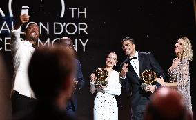 Manchester City's Rodri Wins Ballon d'Or - Paris