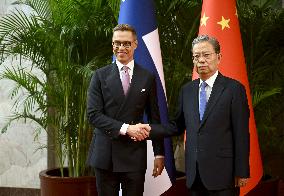 President Alexander Stubb of Finland on state visit to China