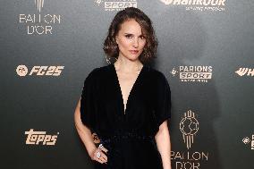 Natalie Portman At Ballon d'Or Ceremony - Paris