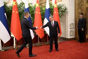 President Alexander Stubb of Finland on state visit to China