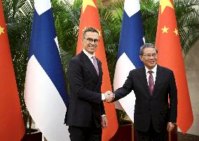 President Alexander Stubb of Finland on state visit to China