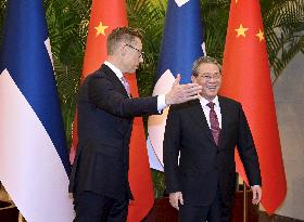 President Alexander Stubb of Finland on state visit to China