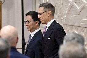 President Alexander Stubb of Finland on state visit to China