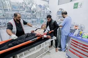 Hospital Runs Out Of Supplies - Northern Gaza