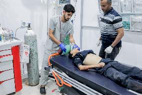 Hospital Runs Out Of Supplies - Northern Gaza