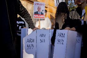 Protests Continue In Yerevan - Armenia