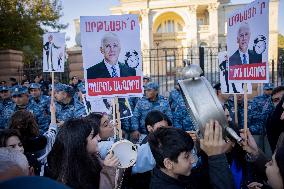 Protests Continue In Yerevan - Armenia