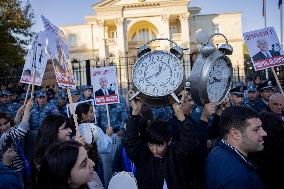 Protests Continue In Yerevan - Armenia