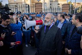 Protests Continue In Yerevan - Armenia