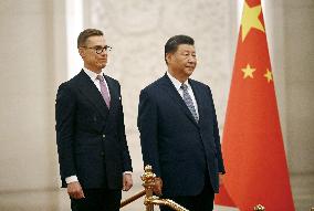 President Alexander Stubb of Finland on state visit to China