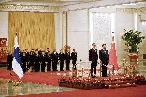 President Alexander Stubb of Finland on state visit to China