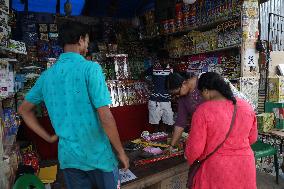 Fire Crackers Fair In Kolkata, India - 29 Oct 2024