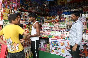 Fire Crackers Fair In Kolkata, India - 29 Oct 2024