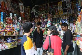 Fire Crackers Fair In Kolkata, India - 29 Oct 2024