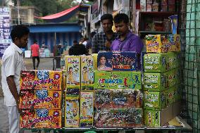 Fire Crackers Fair In Kolkata, India - 29 Oct 2024