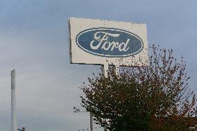 Strike At Ford Manufactory In Cologne