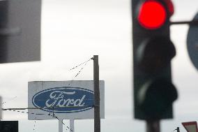 Strike At Ford Manufactory In Cologne