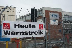 Strike At Ford Manufactory In Cologne