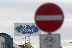 Strike At Ford Manufactory In Cologne