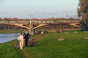 Uzhhorod in autumn