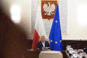 Weekly Meeting Of Poland's Prime Minister Donald Tusk With  The Ministers.