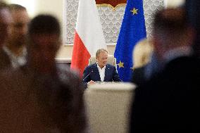 Weekly Meeting Of Poland's Prime Minister Donald Tusk With  The Ministers.