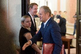 Weekly Meeting Of Poland's Prime Minister Donald Tusk With  The Ministers.