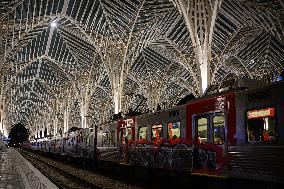 Oriente Train Station - Railway Transport Strike In Portugal