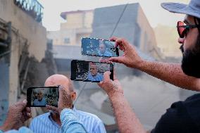 After the Strikes in Tyre - Lebanon