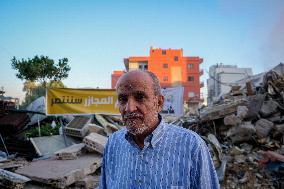 After the Strikes in Tyre - Lebanon