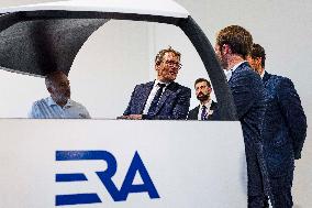 Francois Durovray Visits AURA AERO - Toulouse