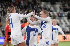 Football - UEFA Women's EURO 2025 - Women's European Qualifiers match Finland vs Montenegro