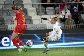 Football - UEFA Women's EURO 2025 - Women's European Qualifiers match Finland vs Montenegro