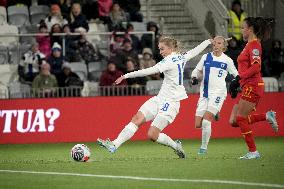 Football - UEFA Women's EURO 2025 - Women's European Qualifiers match Finland vs Montenegro