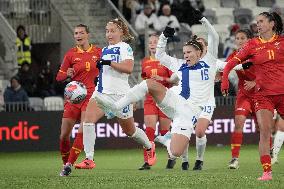 Football - UEFA Women's EURO 2025 - Women's European Qualifiers match Finland vs Montenegro