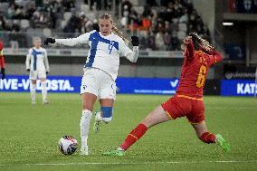 Football - UEFA Women's EURO 2025 - Women's European Qualifiers match Finland vs Montenegro