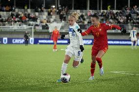 Football - UEFA Women's EURO 2025 - Women's European Qualifiers match Finland vs Montenegro