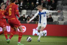 Football - UEFA Women's EURO 2025 - Women's European Qualifiers match Finland vs Montenegro